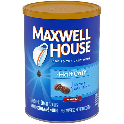 caffeine in maxwell house coffee
